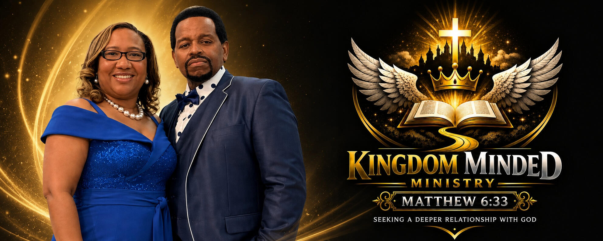 Dr. Zane and Dr. Akilah Marks, founders of Kingdom Minded Ministry